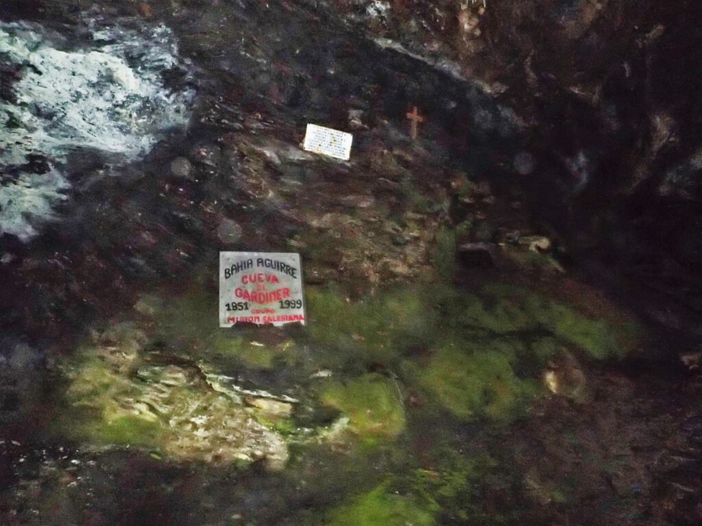 Inside the caves in Puerto Espanol