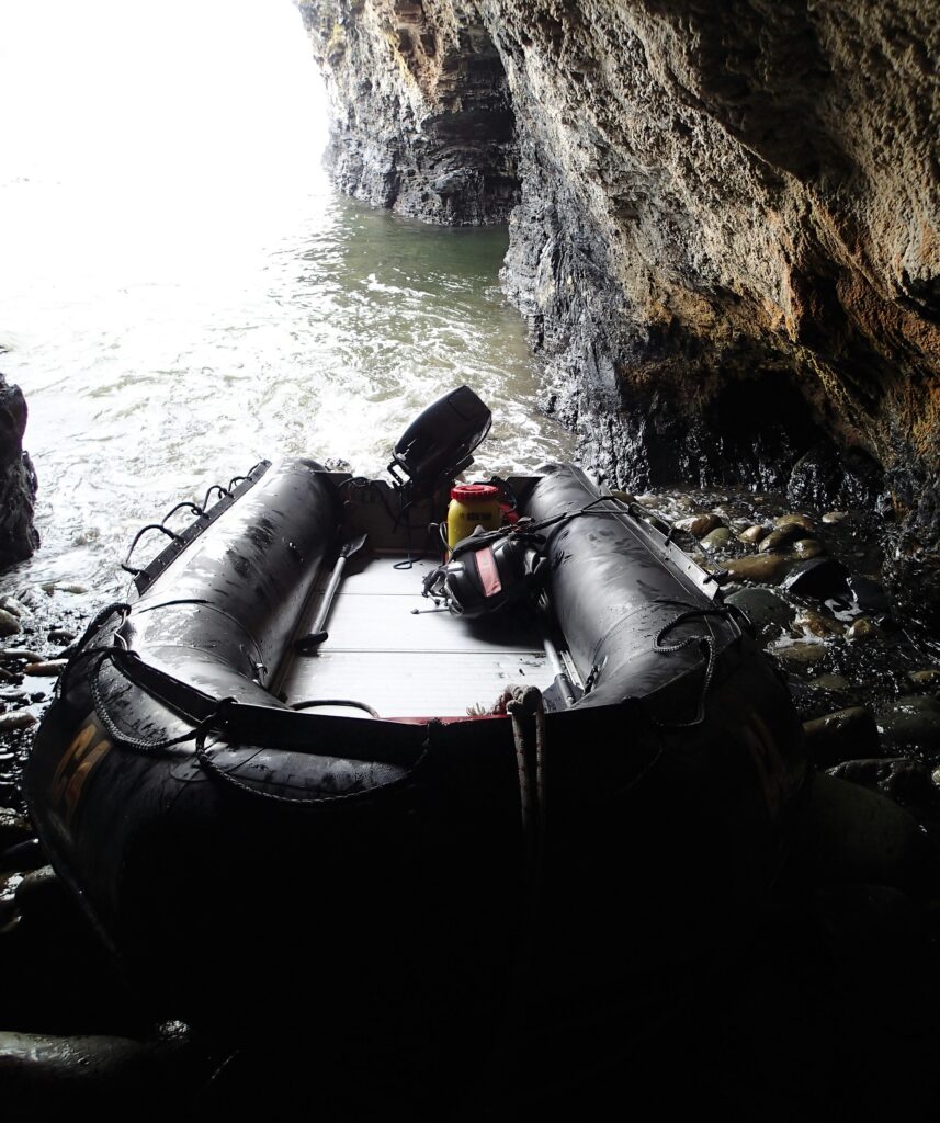 Inside the Caves at Puerto Espanol