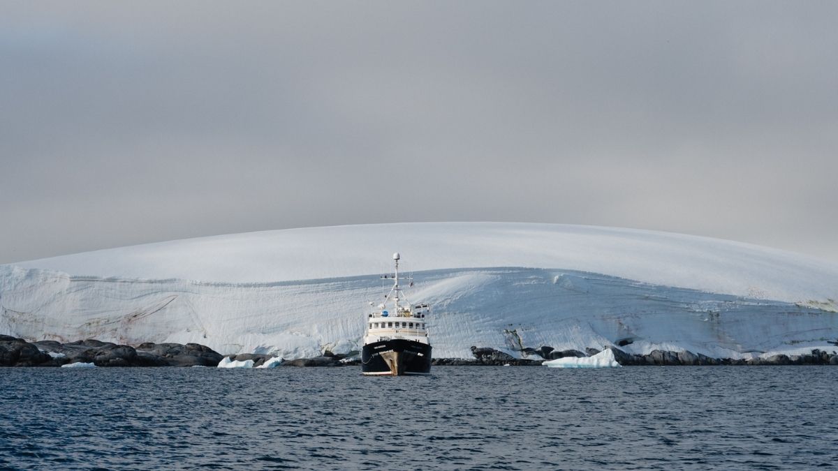 Hans Hansson in Antarctica